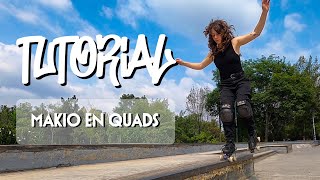 Aprende a hacer Makio en Patines Quads! 🛼 (Axle Grind Tutorial)