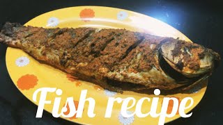 Sangha pum ur hmin dan/ Baked Lemon garlic butter whole fish recipe/Mizo - English subtitle