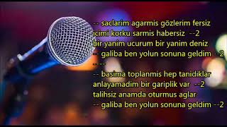 YOLUN SONUNA GELDIM - ALTYAPI / KARAOKE