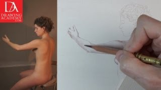 How to Draw a Female presented by Drawing Academy .com 36-2