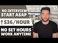 START ASAP! 9 No Interview Work From Home Jobs Hiring Now!