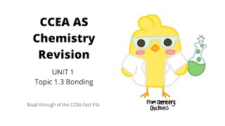 CCEA AS Chemistry 1.3 Bonding Revision