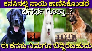 ಕನಸಿನಲ್ಲಿ ನಾಯಿ ಕಾಣಿಸಿಕೊಂಡರೆ ಏನರ್ಥ ಗೊತ್ತಾ..? ಈ ಕನಸು ನಿಮಗೂ ಬಿದ್ದಿರಬಹುದು.#kanasu #swapna #swapnasastra