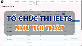 IELTS Sparta | Tổ chức thi thử IELTS trên máy như thi thật