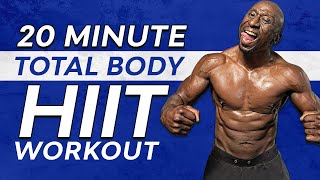 20 Minute Total Body HIIT Workout | Bodyweight Only | Men Over 40