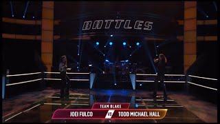 Joei Fulco VS Todd Michael Hall Battle Round - The Voice - “Simply The Best”