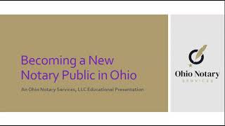 How to Become a Notary Public in Ohio | A Step-by-Step Guide