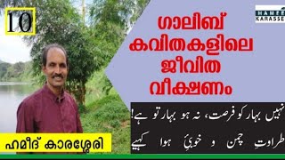 ഗാലിബ്‌ കവിതകളിലെ ജീവിത വീക്ഷണം- 10 | Hameed Karassery