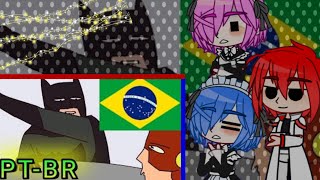 (ARGUMENTOS) Re:Zero Reagindo Ao Vídeo Do Batman (As)