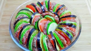 Incredibly delicious zucchini, eggplant and other vegetables without frying! Simple and useful!