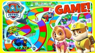 PAW PATROL Adventure Board GAME with PAW PATROL Marshall TOY! Nickelodeon Fun Games YouTube Video Fo