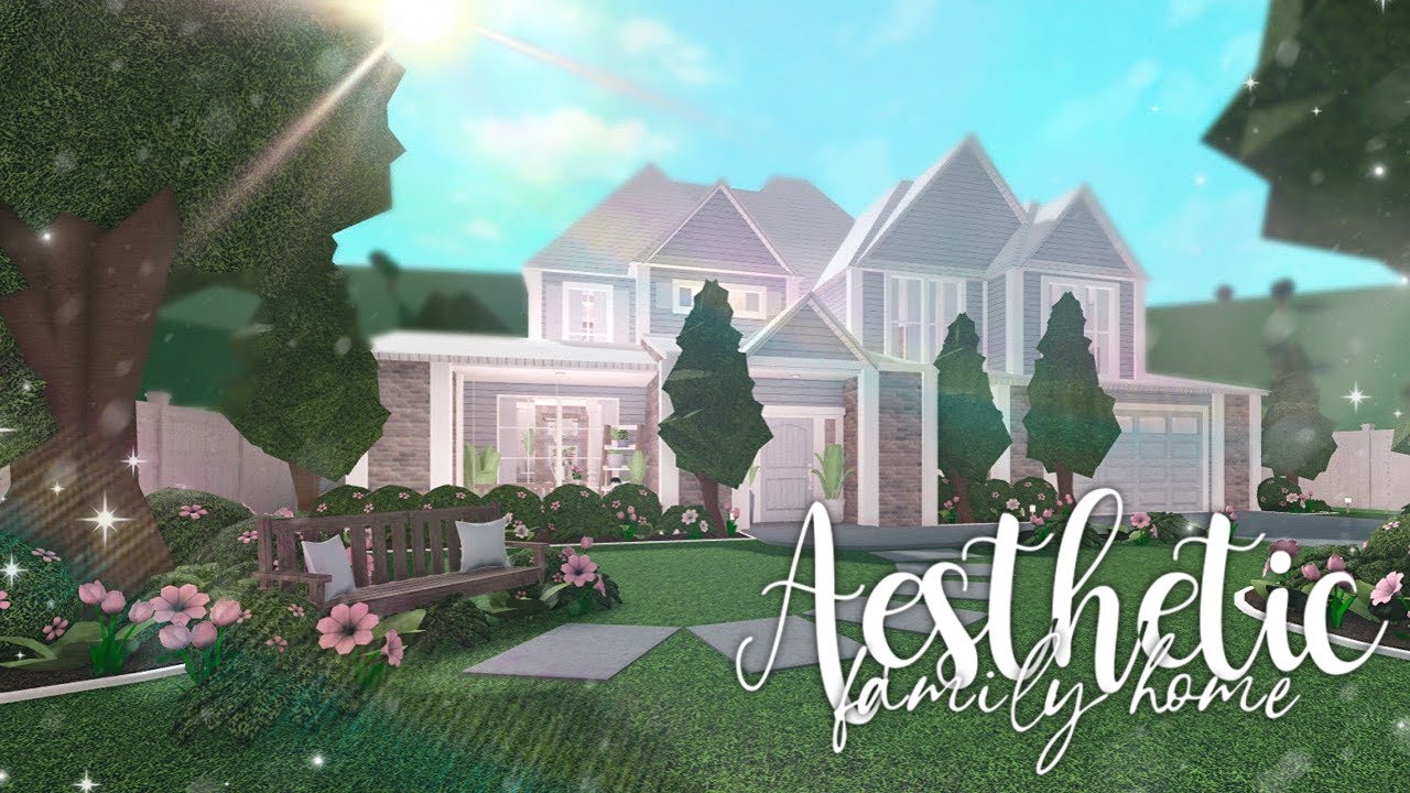 Bloxburg : Aesthetic Family Home - YouTube