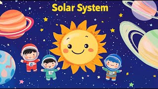 Solar System Rhyme for Kids | Fun Planets Song | Nursery Rhymes \u0026 Learning