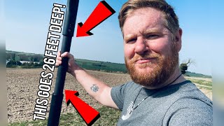 😳This Metal Detector goes 26 feet deep! OKM Fusion Light - Quick Look