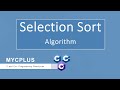 Selection Sort Algorithm explained in 2 minutes - MYCPLUS
