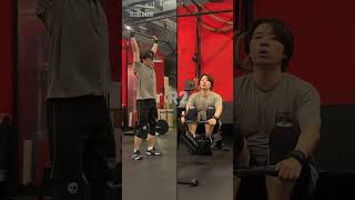 고민 끝에 95파운드로 도전!! 와드, 박스 꼴지 예상합니다ㅋ 그래도 고!! #crossfit #크로스핏 #크린이 #오운완 #44살백수 #시골쥐