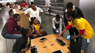 Mastering Mindsets Las Vegas Youth Visit The Apple Store.