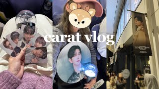 〈carat vlog / 캐럿로그〉SEVENTEEN RIGHT HERE in JAPAN / 大阪 3days💎 / たくさんセブチに会えた2024🩷🩵