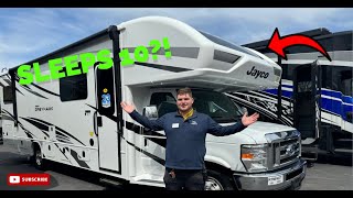 Motorhome That Can Sleep 10 People?! 2024 Jayco Greyhawk 31F