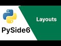 PySide6 Tutorial Layouts - QVBoxLayout,QHBoxLayout,QGridLayout,QFormLayout