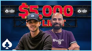 Jake Ferro and Boston Jimmy Play No Limit Hold'em Live ($5/10/25)