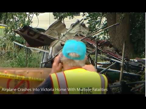 Airplane Crashes Into Victoria MN Home With Multiple Fatalities - YouTube