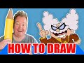 How to Draw Professor Poopypants | Captain Underpants  | easy