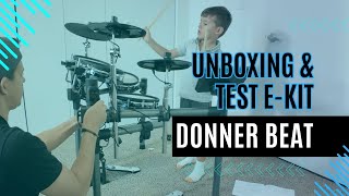 NEW Donner Beat Electronic Drum Kit 2024 - Unboxing \u0026 Test ✅