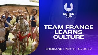 Team France Learn About Indigenous Australian Culture | United Cup 2023