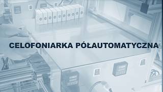 Celofoniarka półautomatyczna, zgrzewarka, foliarka. Cellophane Wrapping Machine-Semi Automatic