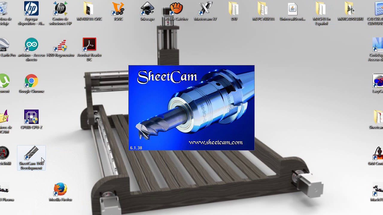 Tutorial Sheetcam Cnc Español Instalación Y Codigo G Youtube