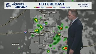 Latest Weather | Pop-up storms for Thursday