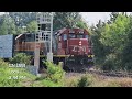 cn l551 at mp 42.20 cn halton subdivision • august 14 2024.