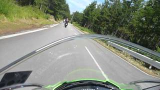 蓼科スカイライン　★大河原峠【長野県】2012Kawasaki Ninja ZX-10R　onboard 2012.08.26