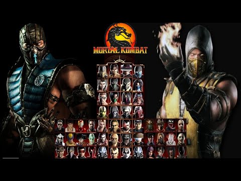 Mortal Kombat 9 – SCORPION & SUB ZERO MKX MOD – NUEVO juego Expert Tag Ladder