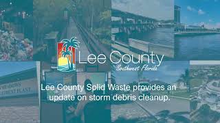 Storm Debris Cleanup Update - November 21, 2024