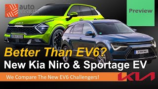 New 2023 Kia Sportage EV vs Kia New Niro vs Kia EV6! The Ultimate Kia Electric Vehicle Comparison!