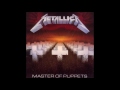 Master of Puppets but every time he says master it gets faster