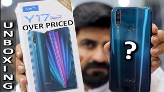 VIVO Y17 UNBOXING \u0026 Quick Review | 720P DISPLAY \u0026 Helio P35 in 37000/-PKR | Over PRICED 🤔👎👎