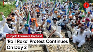 Punjab Farmers Protest: Rail Roko Andolan Continues On Day 2; Several Trains Cancelled