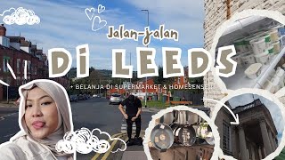 2nd day in UK!!! jalan jalan di leeds city center sambil belanjaa bahan makanan & alat masakk 🍳😻