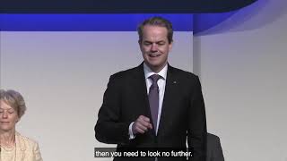 Maurice Tulloch speaks at Aviva's 2019 AGM