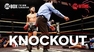Ramon Cardenas Claims Upset With Vicious 2nd-Round Knockout | SHOBOX: The New Ge