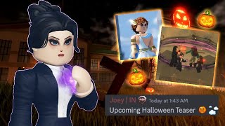 HALLOWEEN UPDATE LEAKS, WITCHES ROAD \u0026 GREEK GODS!? | NEW JOURNEY | ROBLOX