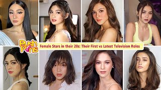 Female Stars in their 20s: Their First vs. Latest Television Roles | Push Pins