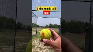 Swing Tennis Ball In Air | #shorts
