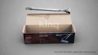 ASSA ABLOY KING DOOR CLOSER NSK800 Installation