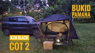 Kzm black cot tent 2 | Bukid pamana | mobi garden cot tent