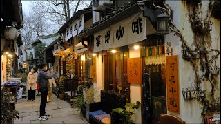 「4K」Walking in Hangzhou ancient street | Visit Xiaohe street,｜China travel｜walk in hangzhou