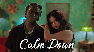 Calm Down - Rema (Lyrics) Ed Sheeran, Halsey,... MIX